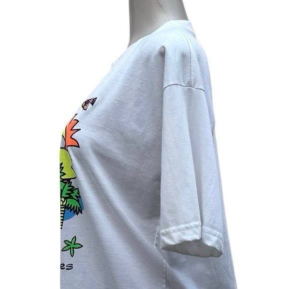 Philippine Crafts Souvenir T-shirt Unisex Small White Summer Tropical Graphics - Picture 13 of 14